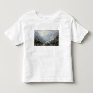Camiseta Infantil Figuras que descansam no caminho através de um Go