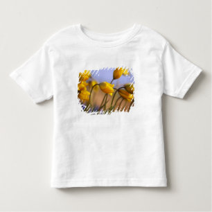 Camiseta Infantil Fim-acima dos daffodils