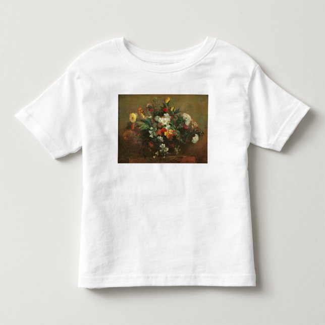 Camiseta Infantil Flores (Frente)
