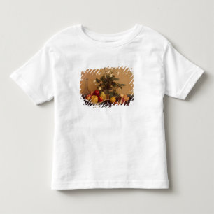 Camiseta Infantil Flores, prato com fruta e carafe, 1865