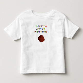 Camiseta Infantil Fofa Bolinho de Carne da Mamãe