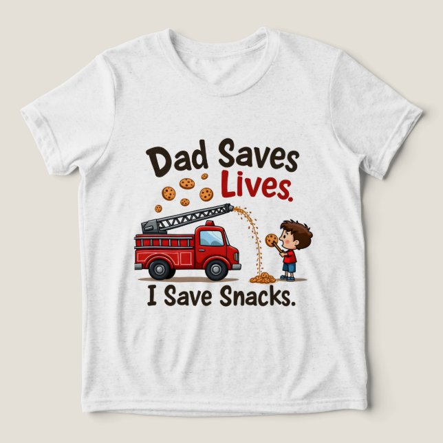 Camiseta Infantil Fofa de Combate a Incêndio com C (Design frontal)