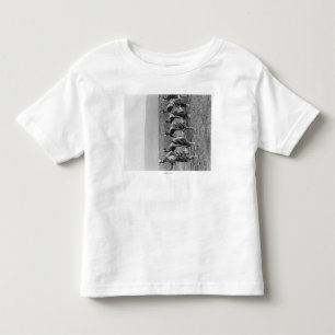Camiseta Infantil Fotografia maori da dança de guerra