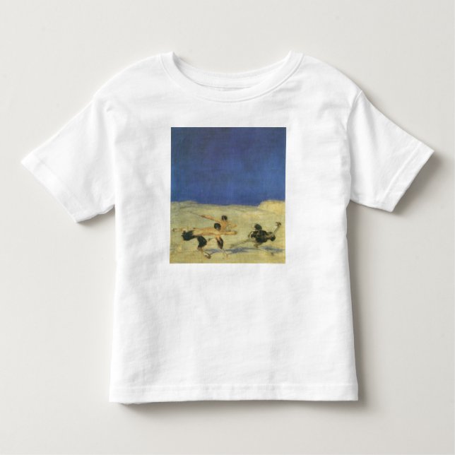 Camiseta Infantil Franz von Colagem - caça do grupo (Frente)