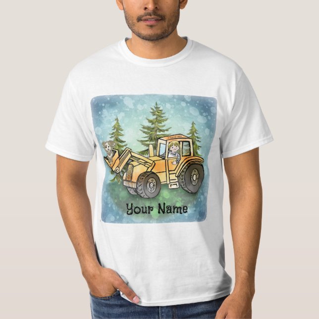 Camiseta infantil Front Loader (Frente)