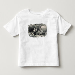 Camiseta Infantil Fumadores chineses do ópio, 'de China em uma sér