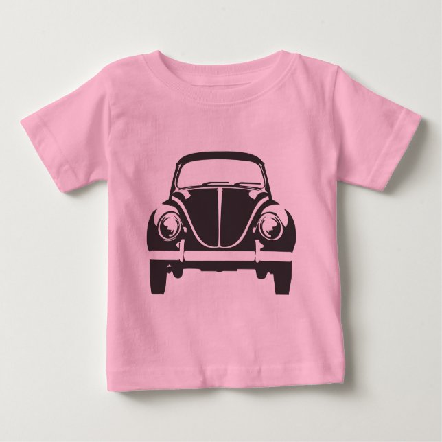 Camiseta Infantil Fusca Vintage (Frente)