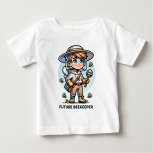 Camiseta Infantil Futuro Apicultor - Desenho Anima