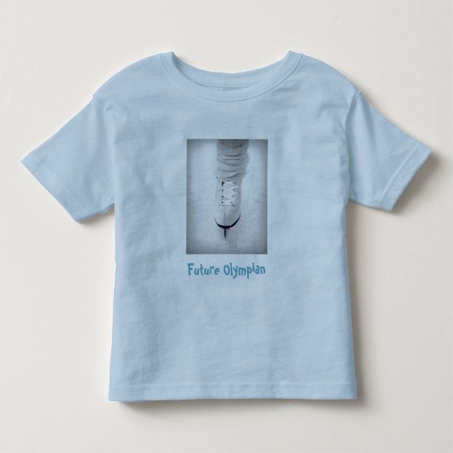 Camiseta infantil 'Futuro Olímpico' (Frente)