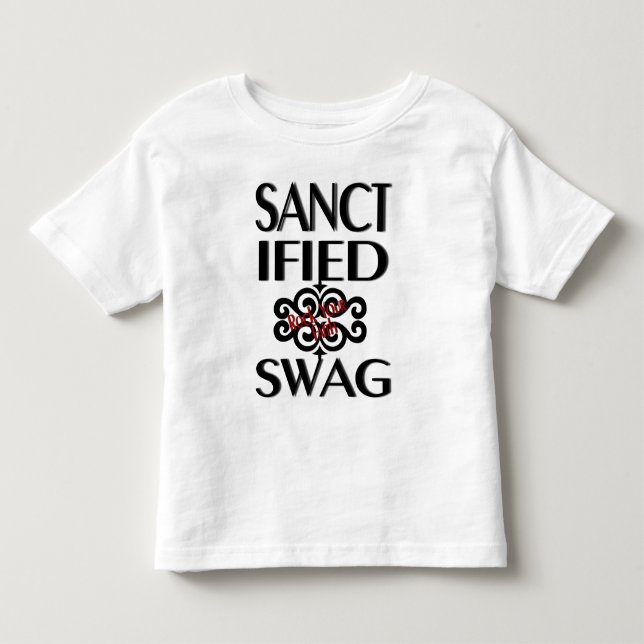 Camiseta Infantil Ganhos Sanctified (Frente)