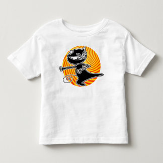 Camiseta Infantil Gato de Ninja