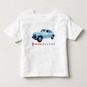 Camiseta Infantil GAZ M20 Sedan russo