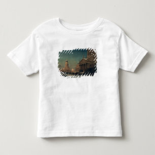 Camiseta Infantil Gendarmenmarkt no inverno, 1857