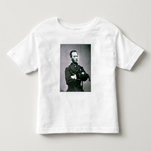 Camiseta Infantil General William T. Sherman (1820-91) (foto de b/w)