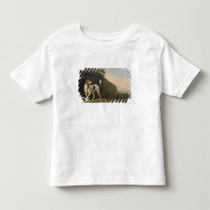 Camiseta Infantil George Stubbs   um Foxhound, c.1760 (óleo no pape