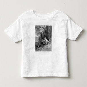 Camiseta Infantil Geraint e Enid montam afastado