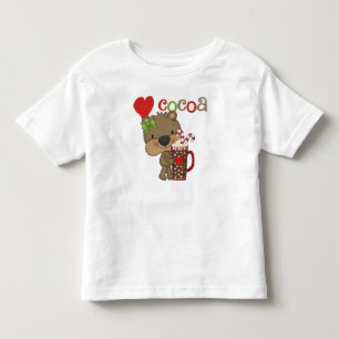 Camiseta Infantil Girl Bear Cocoa Love