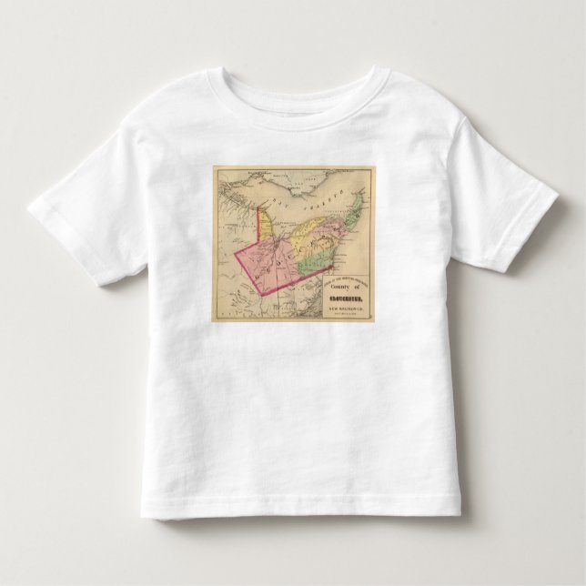 Camiseta Infantil Gloucester Co, N.B. (Frente)