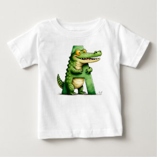 Camiseta Infantil Gráfica de Sinal da Moda