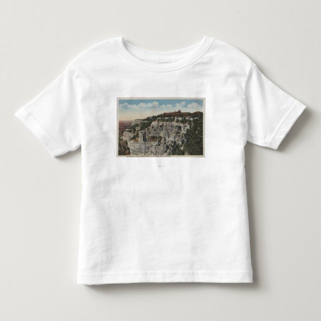 Camiseta Infantil Grand Canyon, arizona - opinião do hotel do EL (Frente)