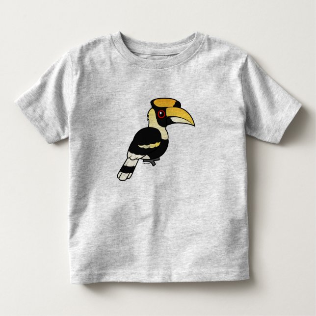 Camiseta Infantil Grande Hornbill (Frente)