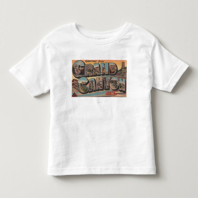 Camiseta Infantil Grande letra ScenesArizona do Arizona (Frente)