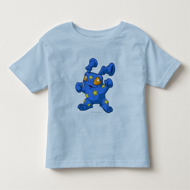 Camiseta Infantil Grundo estrelado (Frente)