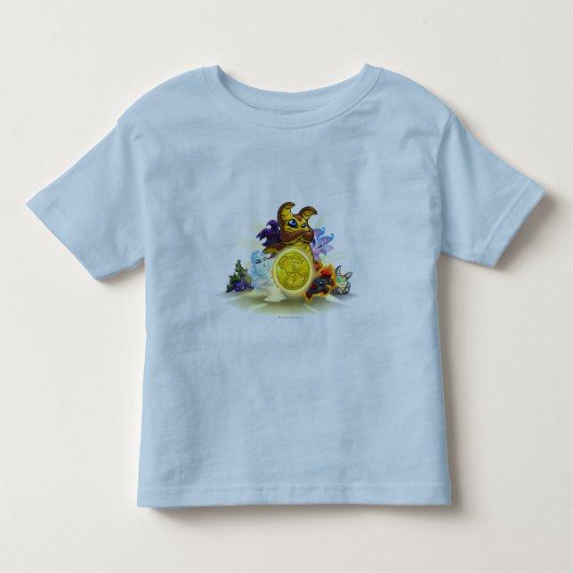 Camiseta Infantil Grupo 2010 de Yooyu do copo de Altador (Frente)