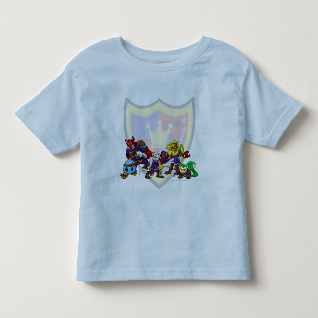 Camiseta Infantil Grupo de Meridell da equipe (Frente)