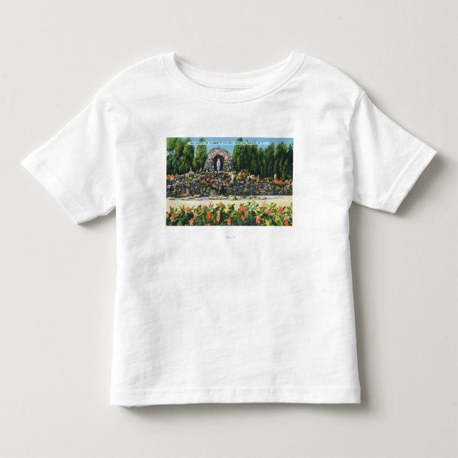 Camiseta Infantil Gruta da faculdade de St Clement (Frente)