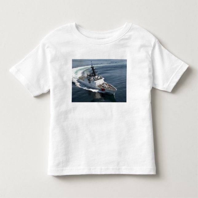 Camiseta Infantil GUARDA costeira americana Cutter Waesche 2 (Frente)