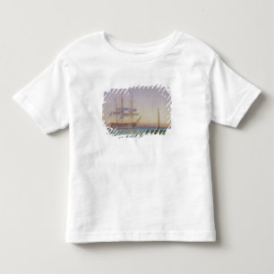 Camiseta Infantil H.M. Fragatas na âncora