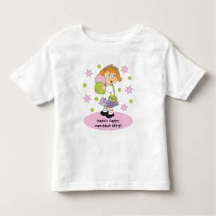 Camiseta Infantil Hanukkah Toddler's Ruffle Personalize