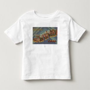Camiseta Infantil Hartford, Connecticut - grandes cenas da letra