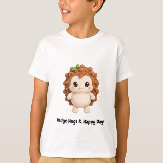 Camiseta infantil Hedge Hugs & Happy Days