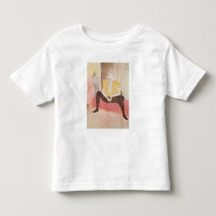 Camiseta Infantil Henri de Toulouse-Lautrec o Clowness Cha-U-Kao