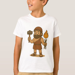 Camiseta Infantil Hermes Desenho Animado Mitologia