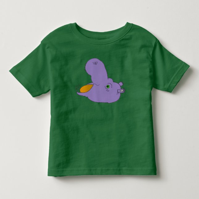 Camiseta Infantil Hipopótamo (Frente)
