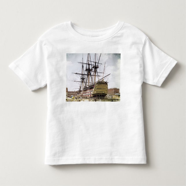 Camiseta Infantil HMS Victory (Frente)