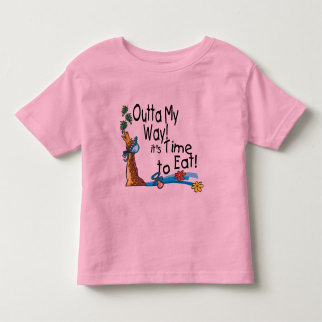 Camiseta Infantil Hora de Comer 2 (Frente)