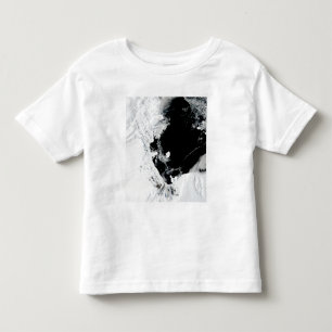 Camiseta Infantil Iceberg de B-15J no mar de Ross, a Antártica