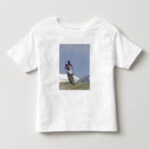 Camiseta Infantil Idaho, Corrida de Motocross, Corrida de Motociclet