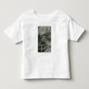 Camiseta Infantil Ideia da arcada da catedral da piscina de Siloam