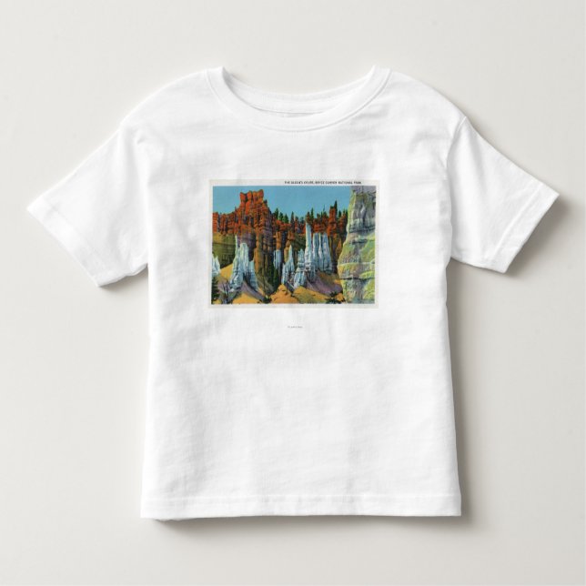 Camiseta Infantil Ideia da corte da rainha (Frente)