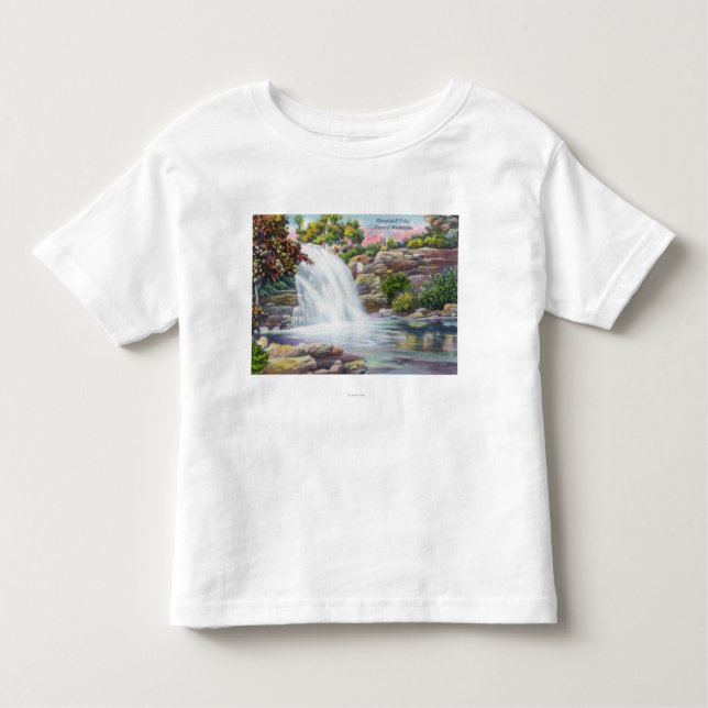 Camiseta Infantil Ideia de quedas de Shinglekill (Frente)