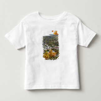 Camiseta Infantil Ideia do estado das colinas de Camden através das