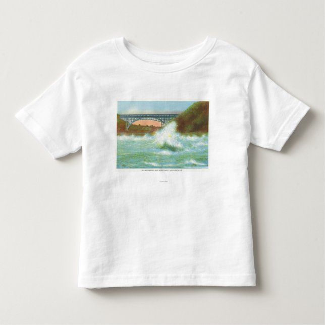 Camiseta Infantil Ideia do redemoinho (Frente)