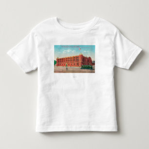 Camiseta Infantil Ideia exterior do arsenal novo Bldg do estado