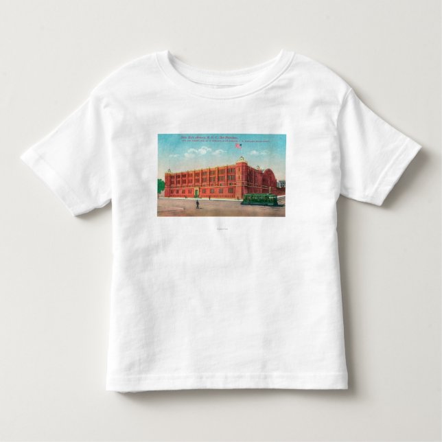 Camiseta Infantil Ideia exterior do arsenal novo Bldg do estado (Frente)