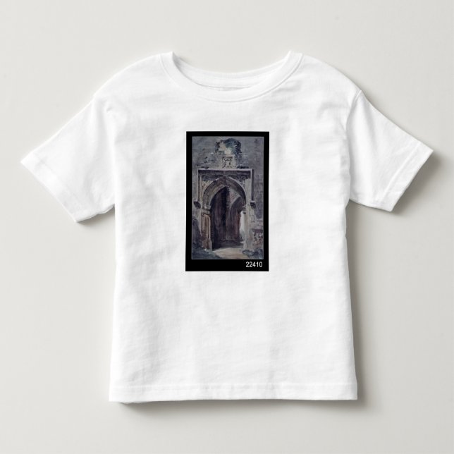 Camiseta Infantil Igreja do leste de John Constable | Bergholt (Frente)
